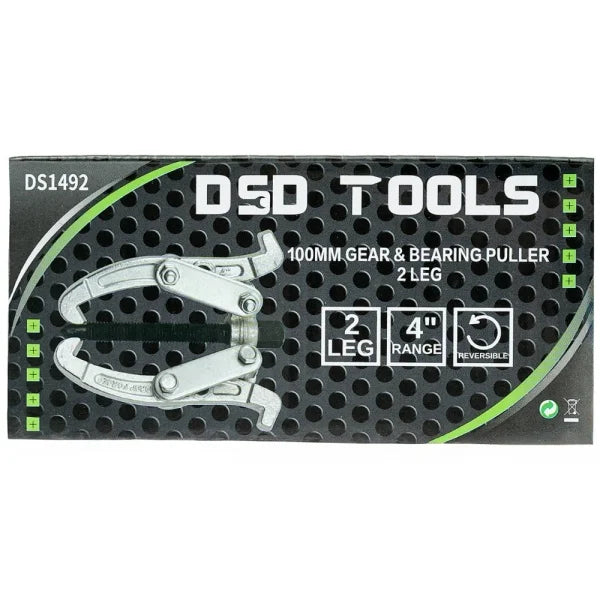 100MM GEAR &amp; BEARING PULLER 2 LEG DS1492