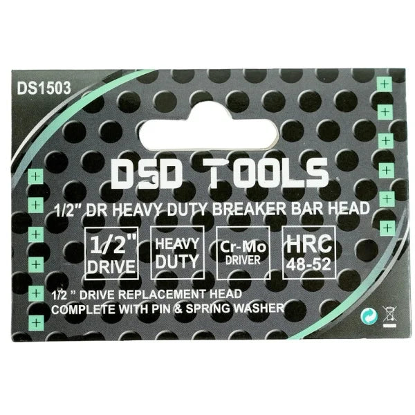 1/2" DR HEAVY DUTY BREAKER BAR HEAD DS1503