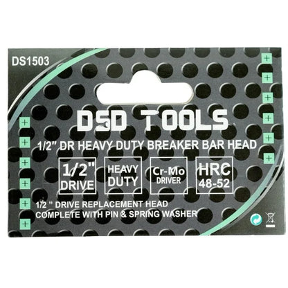 1/2" DR HEAVY DUTY BREAKER BAR HEAD DS1503