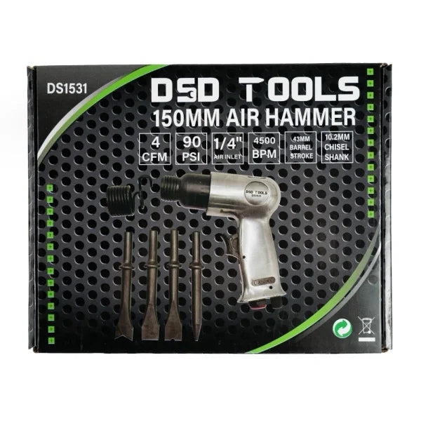 150MM AIR HAMMER – 4,500BPM DS1531