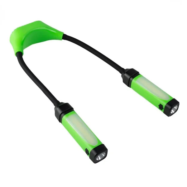 HEAVY DUTY HANDS FREE HEAD AND NECK ADJUSTABLE AND REMOVABLE TWIN LIGHT DS1800