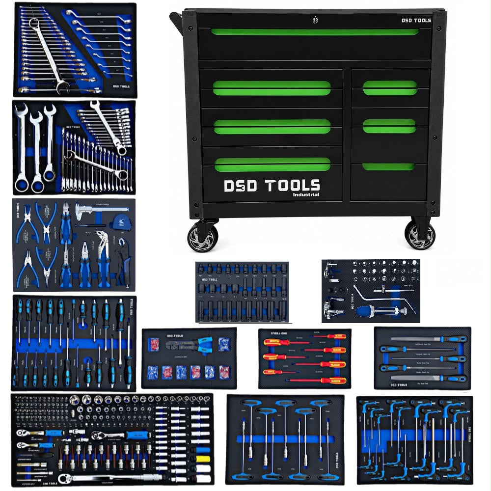 12 DRAWER ROLLER TOOL CHEST CABINETS TOOLS INCLUDED