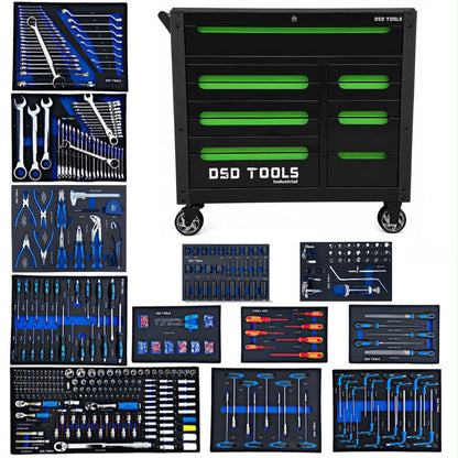 12 DRAWER ROLLER TOOL CHEST CABINETS TOOLS INCLUDED