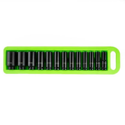 13PC 1/2" DR 12PT DEEP IMPACT SOCKETS METRIC DS2009