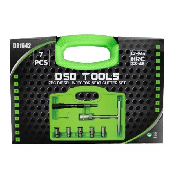 7PC DIESEL INJECTOR SEAT CUTTER SET DS1642