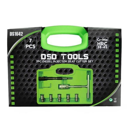 7PC DIESEL INJECTOR SEAT CUTTER SET DS1642