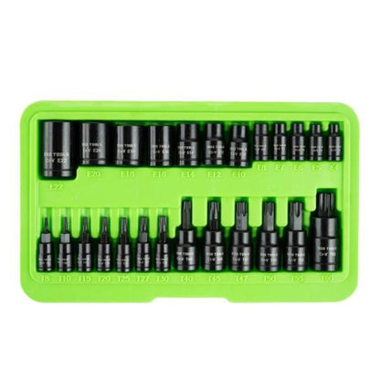 25PC IMPACT E STAR SOCKETS &amp;amp; STAR BIT SOCKETS DS1176