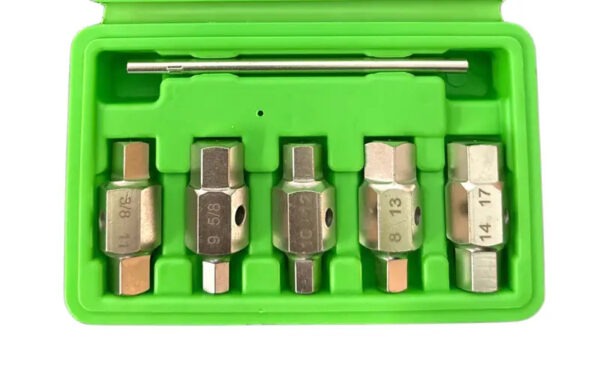 6PC DOUBLE ENDED DRAIN KEY SET DS1644