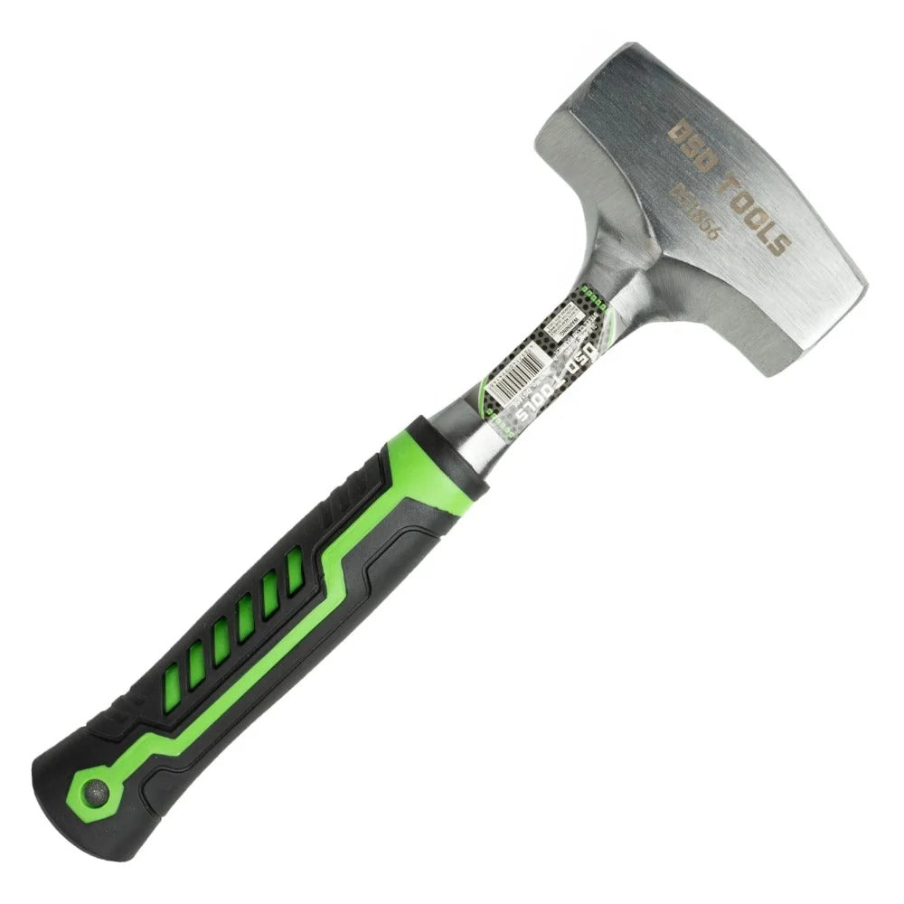 DOUBLE FACE 3LB CLUB HAMMER FIBREGLASS HANDLE DS1856