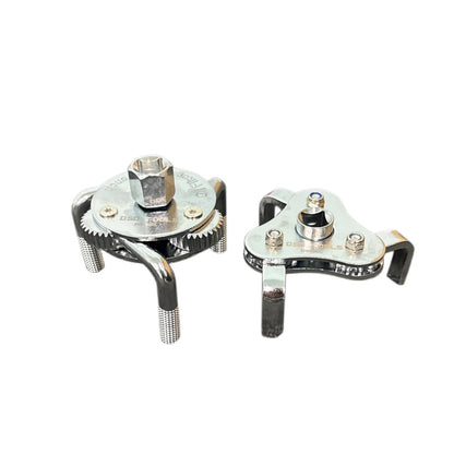 2PC 3/8" DR SELF ADJUSTING OIL FILTER WRENCH SET DS1655