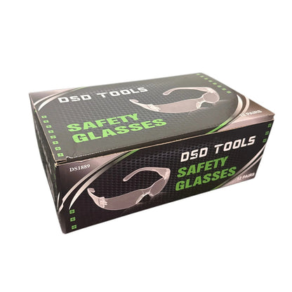 SAFETY GLASSES BOX OF 12 DS1889