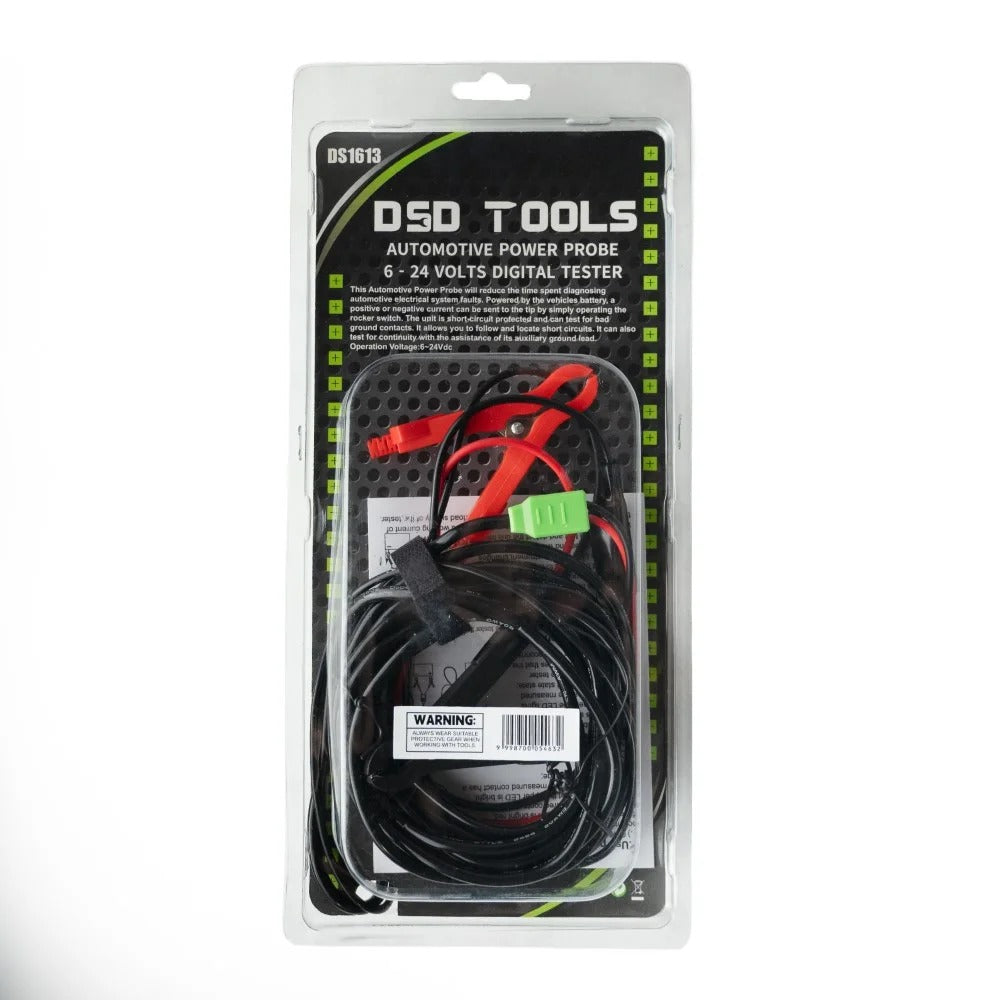 AUTOMOTIVE POWER PROBE 6 – 24 VOLTS DIGITAL TESTER DS1613