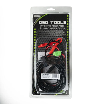 AUTOMOTIVE POWER PROBE 6 – 24 VOLTS DIGITAL TESTER DS1613