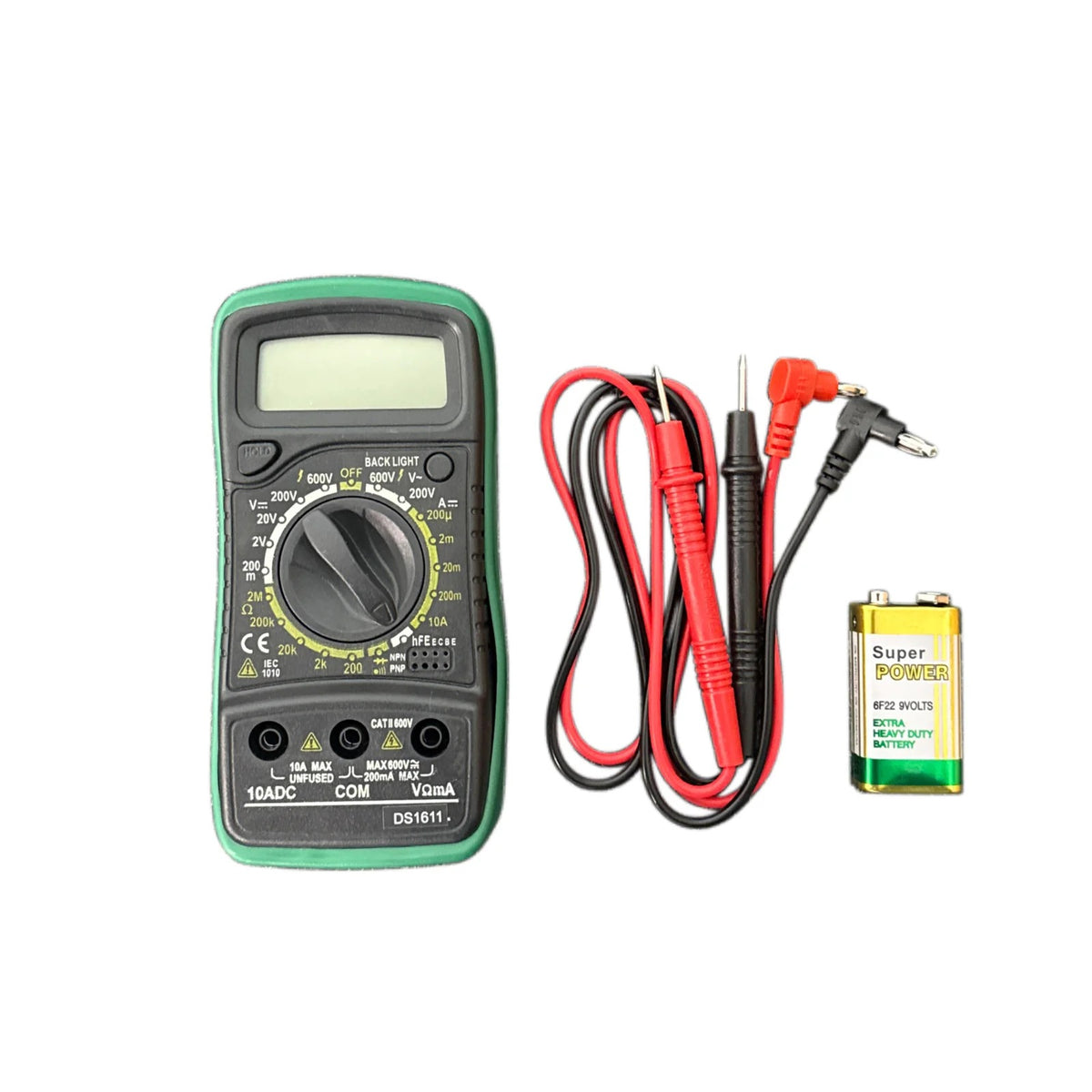 LCD DIGITAL MULTIMETER DS1611
