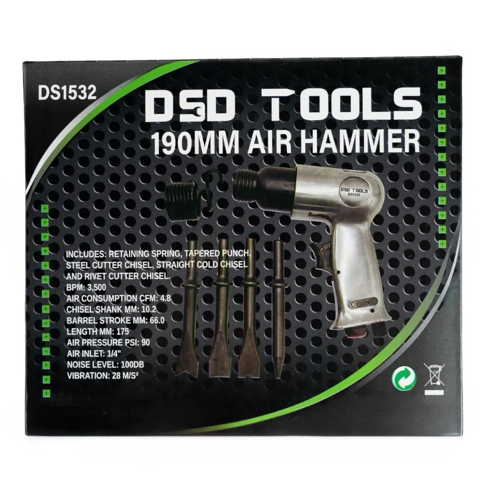 190MM AIR HAMMER 3,500BPM DS1532