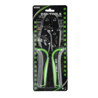 CRIMPING TOOL FOR INSULATED TERMINALS – RATCHET TYPE DS1594