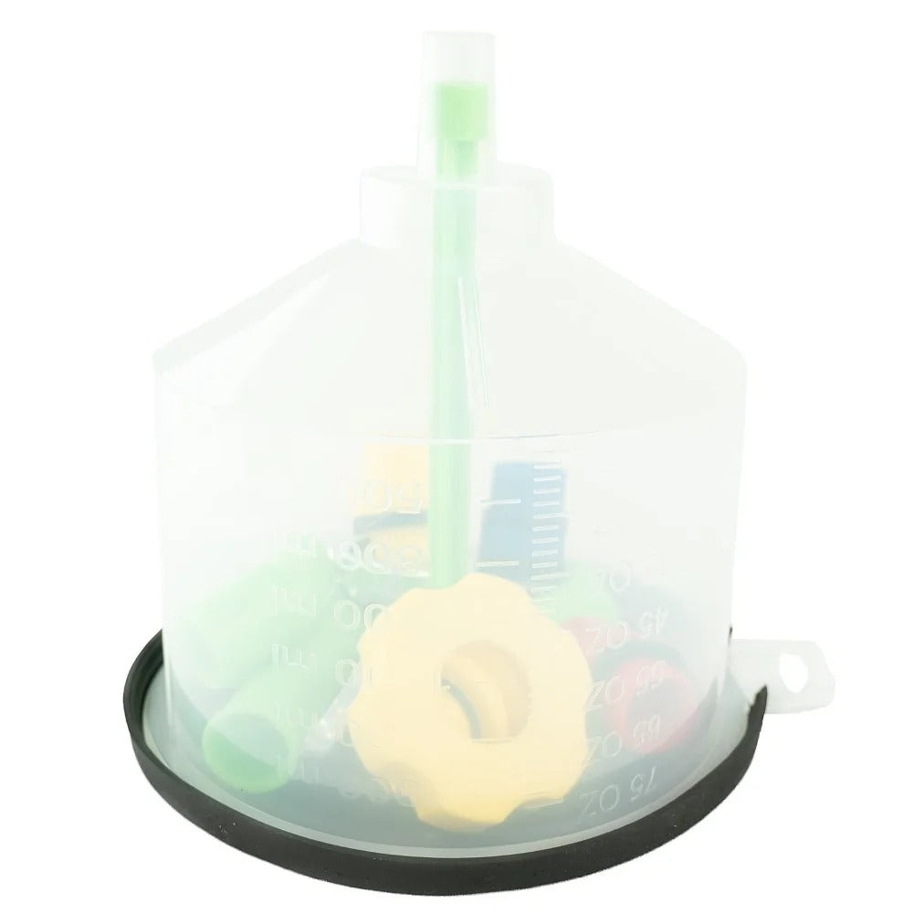 NO-SPILL ENGINE OIL FUNNEL FILTER KIT - 2 LITER  FUNNEL &amp;amp; 12 ADAPTER SET DS1578
