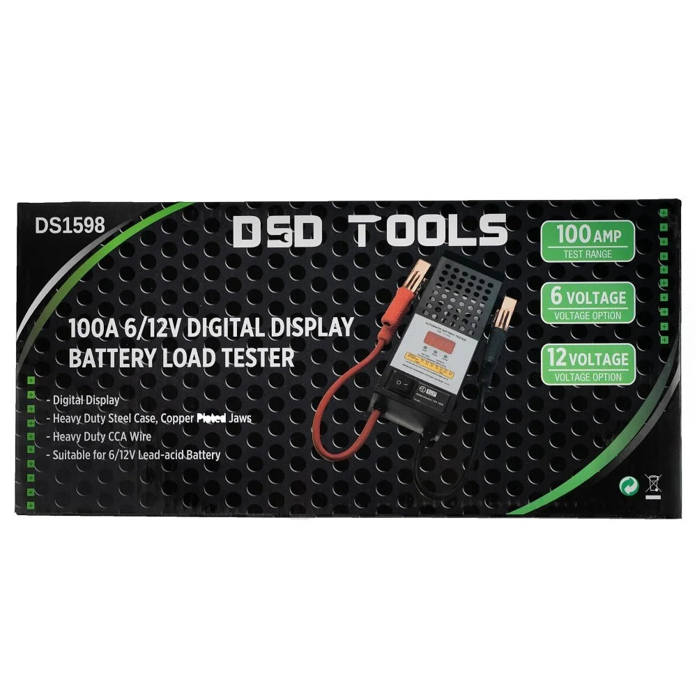6V / 12V 100 AMP BATTERY TESTER DS1598