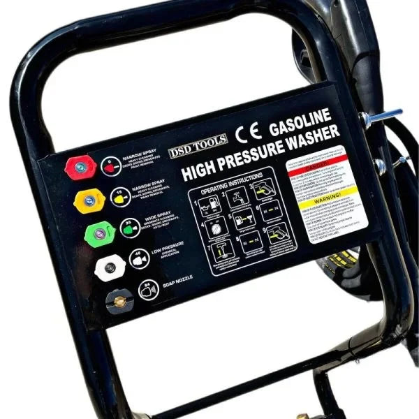 PETROL PRESSURE WASHER – 3500PSI / 240BAR JET POWER DS1030
