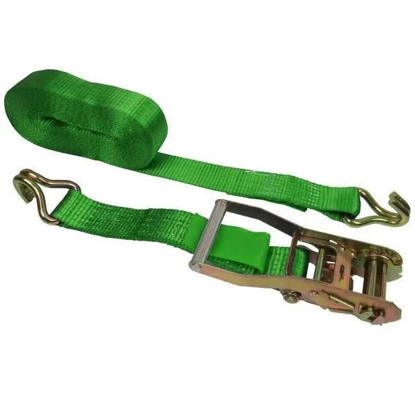 BOX OF 20 RATCHET TIE DOWN STRAP 2000KG 50MM X 6M DS1205